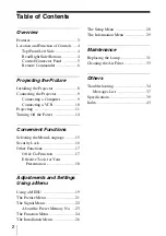 Preview for 2 page of Sony VPL-CS21 Operating Instructions Manual