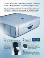 Предварительный просмотр 2 страницы Sony VPL-CS4 - Compact Lcd Projector Brochure & Specs