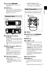 Preview for 11 page of Sony VPL-CS4 - Compact Lcd Projector Operating Instructions Manual