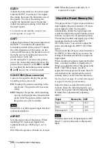 Preview for 26 page of Sony VPL-CS4 - Compact Lcd Projector Operating Instructions Manual