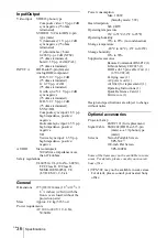 Preview for 36 page of Sony VPL-CS4 - Compact Lcd Projector Operating Instructions Manual