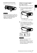 Preview for 49 page of Sony VPL-CS4 - Compact Lcd Projector Operating Instructions Manual