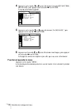 Preview for 58 page of Sony VPL-CS4 - Compact Lcd Projector Operating Instructions Manual