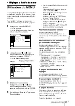 Preview for 63 page of Sony VPL-CS4 - Compact Lcd Projector Operating Instructions Manual