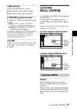 Preview for 65 page of Sony VPL-CS4 - Compact Lcd Projector Operating Instructions Manual