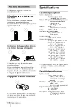 Preview for 76 page of Sony VPL-CS4 - Compact Lcd Projector Operating Instructions Manual