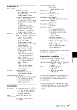 Preview for 77 page of Sony VPL-CS4 - Compact Lcd Projector Operating Instructions Manual