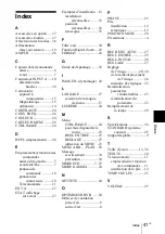 Preview for 81 page of Sony VPL-CS4 - Compact Lcd Projector Operating Instructions Manual