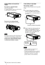 Preview for 88 page of Sony VPL-CS4 - Compact Lcd Projector Operating Instructions Manual