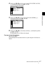 Preview for 97 page of Sony VPL-CS4 - Compact Lcd Projector Operating Instructions Manual