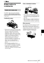 Preview for 113 page of Sony VPL-CS4 - Compact Lcd Projector Operating Instructions Manual