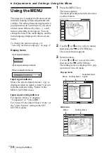 Предварительный просмотр 28 страницы Sony VPL-CS5 Operating Instructions Manual