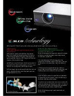 Предварительный просмотр 9 страницы Sony VPL-CW125 Brochure & Specs