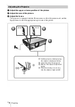 Предварительный просмотр 24 страницы Sony VPL-CW125 Quick Reference Manual