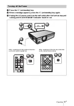 Предварительный просмотр 25 страницы Sony VPL-CW125 Quick Reference Manual