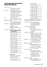 Предварительный просмотр 31 страницы Sony VPL-CW125 Quick Reference Manual