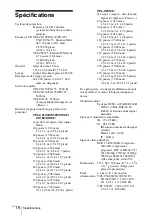 Предварительный просмотр 48 страницы Sony VPL-CW125 Quick Reference Manual