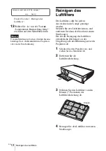 Предварительный просмотр 76 страницы Sony VPL-CW125 Quick Reference Manual