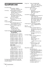 Предварительный просмотр 80 страницы Sony VPL-CW125 Quick Reference Manual