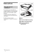 Предварительный просмотр 84 страницы Sony VPL-CW125 Quick Reference Manual