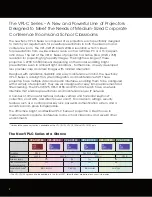 Preview for 2 page of Sony VPL-CW125 Specifications