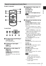 Preview for 5 page of Sony VPL-CW256 Operating Instructions Manual