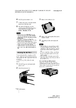 Preview for 32 page of Sony VPL-CX11 Operating Instructions Manual