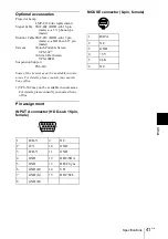 Preview for 41 page of Sony VPL-CX11 Operating Instructions Manual