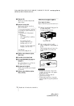 Preview for 52 page of Sony VPL-CX11 Operating Instructions Manual