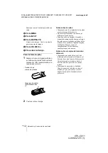 Preview for 100 page of Sony VPL-CX11 Operating Instructions Manual