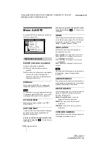 Preview for 116 page of Sony VPL-CX11 Operating Instructions Manual