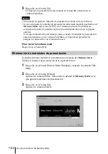 Предварительный просмотр 97 страницы Sony VPL-CX3 - XGA LCD Projector Operating Instructions Manual