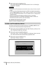 Предварительный просмотр 122 страницы Sony VPL-CX3 - XGA LCD Projector Operating Instructions Manual