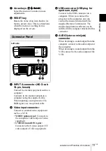 Предварительный просмотр 11 страницы Sony VPL-CX4 Operating Instructions Manual