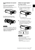 Предварительный просмотр 51 страницы Sony VPL-CX4 Operating Instructions Manual