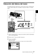 Предварительный просмотр 105 страницы Sony VPL-CX4 Operating Instructions Manual