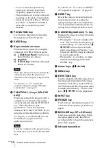 Preview for 14 page of Sony VPL CX5 - XGA LCD Projector Operating Instructions Manual