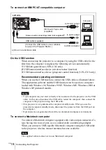 Preview for 18 page of Sony VPL CX5 - XGA LCD Projector Operating Instructions Manual