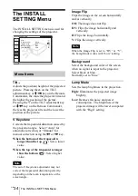 Preview for 34 page of Sony VPL CX5 - XGA LCD Projector Operating Instructions Manual