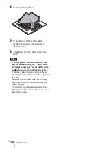 Preview for 38 page of Sony VPL CX5 - XGA LCD Projector Operating Instructions Manual