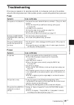 Preview for 39 page of Sony VPL CX5 - XGA LCD Projector Operating Instructions Manual