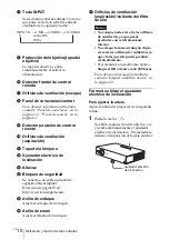 Preview for 106 page of Sony VPL CX5 - XGA LCD Projector Operating Instructions Manual