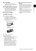 Preview for 111 page of Sony VPL CX5 - XGA LCD Projector Operating Instructions Manual