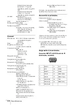 Preview for 142 page of Sony VPL CX5 - XGA LCD Projector Operating Instructions Manual