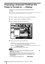 Preview for 26 page of Sony VPL-CX5 Operating Instructions Manual