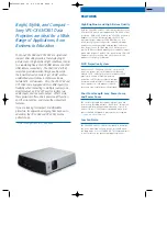 Preview for 2 page of Sony VPL-CX61 Brochure & Specs