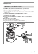 Preview for 65 page of Sony VPL-CX61 Quick Reference Manual