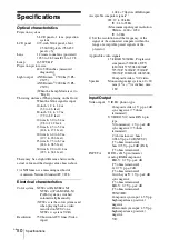 Предварительный просмотр 50 страницы Sony VPL-CX70 Operating Instructions Manual