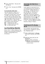 Preview for 12 page of Sony VPL-CX75 Operating Instructions Manual