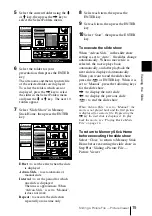 Предварительный просмотр 15 страницы Sony VPL-CX75 Operating Instructions Manual